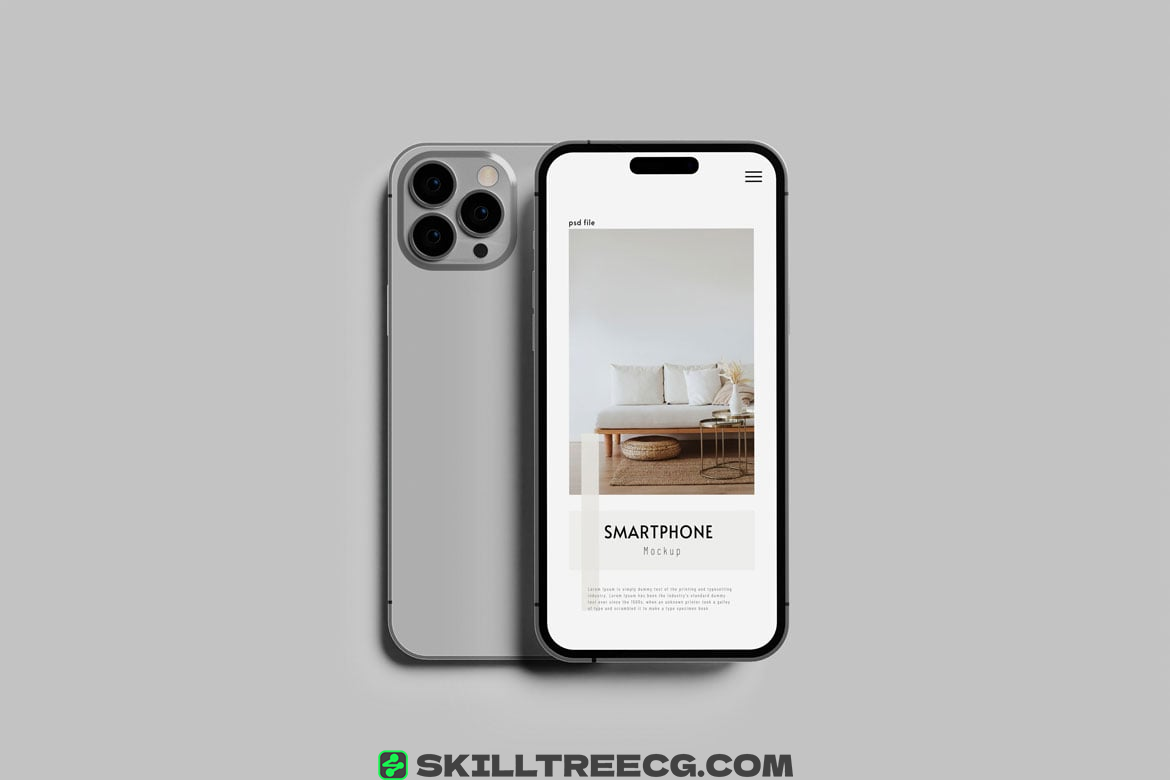 图片[4]-iPhone 14 Pro Max Mockup Vol 2（910479）-技能树